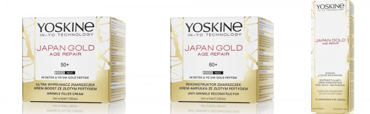 Yoskine Japan Gold - pielęgnacja inspirowana sztuką kintsugi